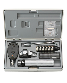 Diagnostik Set HEINE A-231, BETA 100, 2,5V Batteriegriff, in Hartschalenetui, 1 St.