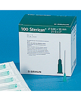 STERICAN Sonderkan�len 0,8 x 50 mm (100), 1 Packung