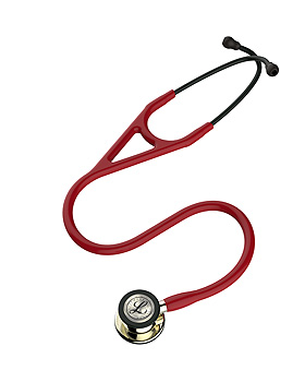 Littmann Stethoskop CARDIOLOGY IV, champagner, burgund, 3M Medica, medishop.de