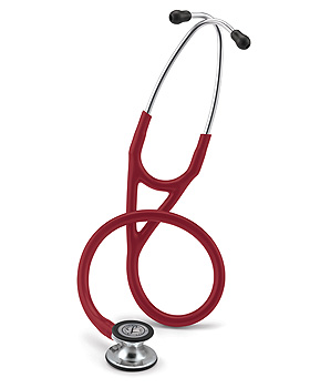 Littmann Stethoskop CARDIOLOGY IV, poliert, burgund, 3M Medica, medishop.de