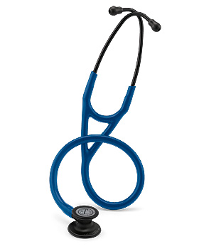 Littmann Stethoskop CARDIOLOGY IV, Black Edition, marineblau, 3M Medica, medishop.de