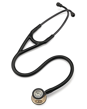 Littmann Stethoskop CARDIOLOGY IV, champagner, schwarz, 3M Medica, medishop.de