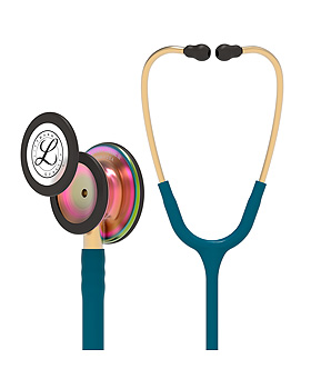 Littmann Stethoskop CLASSIC III, Regenbogen Edition, karibikblau, 3M Medica, medishop.de