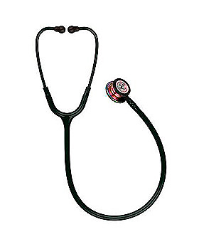 Littmann Stethoskop CLASSIC III, Regenbogen Edition, schwarz, 3M Medica, medishop.de