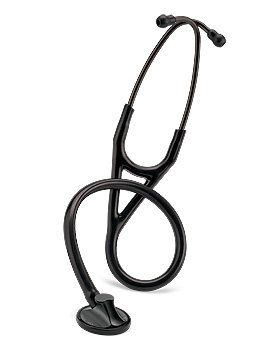 Littmann Stethoskop MASTER CARDIOLOGY, Black Edition, schwarz, 3M Medica, medishop.de