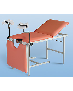 AGA Multiflex II, kombinierte Untersuchungsliege, Gestellfarbe reinweiß, Bezug schwarz, AGA Sanitätsartikel, medishop.de