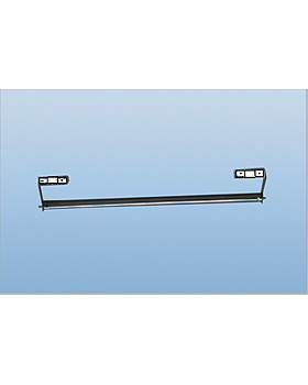 Papierrollenhalter 65cm, fr nicht hhenverstellbare AGA-Liegen, verchromt, AGA Sanittsartikel, medishop.de