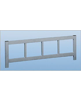 Seitengitter, abnehmbar, Gestellfarbe 9010 reinwei, AGA Sanittsartikel, medishop.de