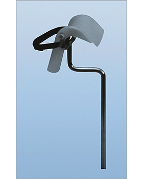 Beinhalter mit Kunststoffschalen, verchromt, 2 Stück, AGA