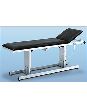 AGA-DUO-LIFT, Multifunktionsliege, Rahmen lackiert Gestellf. weißalu., max.H  85cm, Bezug weiß, AGA Sanitätsartikel, medishop.de