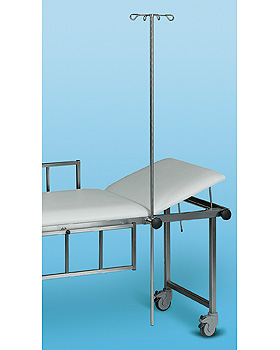 Infusionshalter, MRT-geeignet, mit vier Flaschenhaken, AGA Sanittsartikel, medishop.de