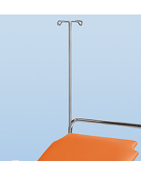 Infusionsstnder, Edelstahl, D=18mm, ohne Befestigung, fr AGA-Patiententransportliege, AGA Sanittsartikel, medishop.de