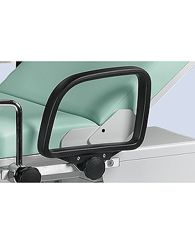 Ringarmlehnen, schwarz, inklusive Befestigung, AGA Sanittsartikel, medishop.de