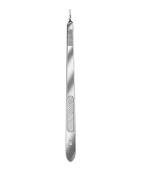 Skalpellgriff, Nr. 3L, Allgaier Instrumente, medishop.de