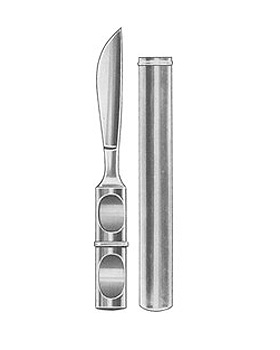 Umsteckskalpell, geballt, mit Hlse, Allgaier Instrumente, medishop.de