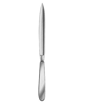 Amputationsmesser, 16cm Schneidenl�nge, Allgaier Instrumente, medishop.de