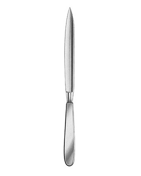 Amputationsmesser, 19cm Schneidenl�nge, Allgaier Instrumente, medishop.de