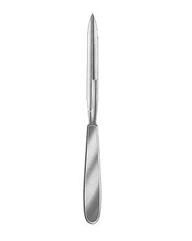 Zwischenknochenmesser, 11cm Schneidenlänge,, Allgaier Instrumente, medishop.de