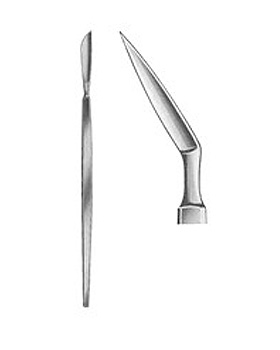 SIMON, Fistelmesser, Figur 3, kurzer Hals, Allgaier Instrumente, medishop.de