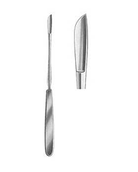 SIMON, Fistelmesser, Figur 1, langer Hals, Allgaier Instrumente, medishop.de