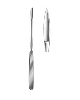 SIMON, Fistelmesser, Figur 2, langer Hals, Allgaier Instrumente, medishop.de