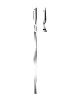 Augenskalpell, Figur  3, geballt, Allgaier Instrumente, medishop.de