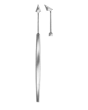 JAEGER-GRIESHABER, Lanzenmesser, Figur 1, 45 Grad, Allgaier Instrumente, medishop.de