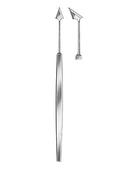 JAEGER-GRIESHABER, Lanzenmesser, Figur 3, 45 Grad,, Allgaier Instrumente, medishop.de