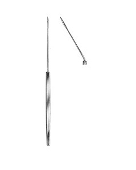 SEXTON, Trommelfellmesser, Figur 1, abgewinkelt,, Allgaier Instrumente, medishop.de