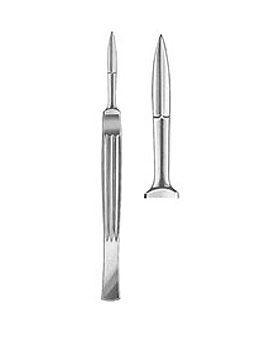 JOSEPH, Nasenplastikmesser, Figur 1, spitz, gerade, Allgaier Instrumente, medishop.de