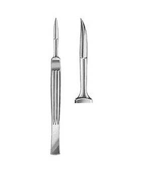 JOSEPH, Nasenplastikmesser, Figur 1, spitz, gebogen,, Allgaier Instrumente, medishop.de