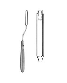 BALLENGER, Septumschwingmesser, baj. gebogen, 4mm, Allgaier Instrumente, medishop.de