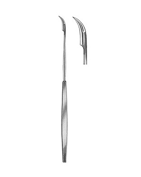 ABRAHAM, Tonsillenmesser, 21cm, Allgaier Instrumente, medishop.de