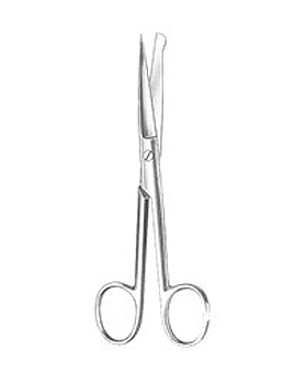 Inzisionsschere, 13cm, gerade, Allgaier Instrumente, medishop.de