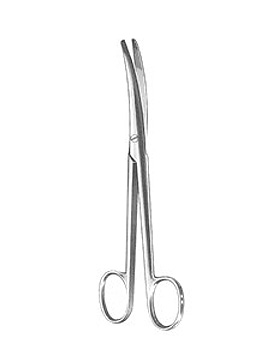 MAYO-STILLE, chirurgische Schere, 15,0cm gebogen, Allgaier Instrumente, medishop.de