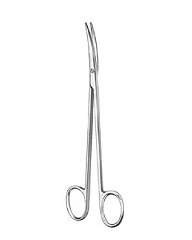 TOENNIS-ADSON, Prparierschere, 17,5cm gebogen, Allgaier Instrumente, medishop.de