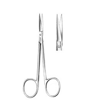 Irisschere, 12cm, gerade, Allgaier Instrumente, medishop.de