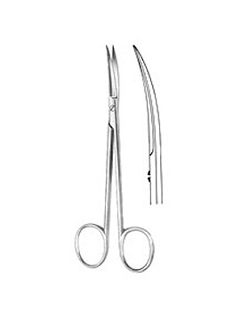 JOSEPH, Schere fr plastische Operationen 14cm, gebogen,, Allgaier Instrumente, medishop.de