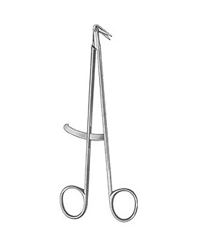 HEGEMANN, Gefschere, 19cm, 125 Grad seitwrts abgewinkelt, mit F.Sch, Allgaier Instrumente, medishop.de