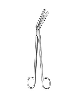 BRAUN-STADLER, Dammschere, 22cm, kniegebogen, Allgaier Instrumente, medishop.de