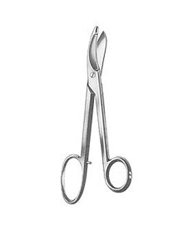 BRUNS, Verbandschere, 23cm, glatte Schneiden,, Allgaier Instrumente, medishop.de
