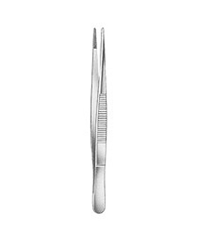 Anatomische Pinzette, 10,5cm, gerade, schmal, Allgaier Instrumente, medishop.de