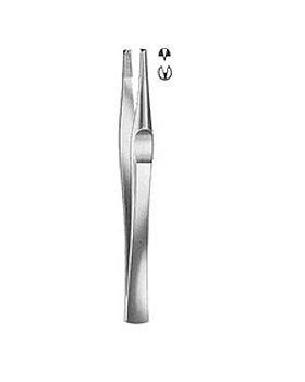 LANE, chirurgische Pinzette, 14,5cm, 1x2 Zähne, Allgaier Instrumente, medishop.de