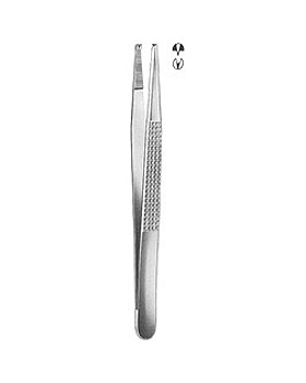 BONNEY, chirurgische Pinzette, 18cm, 1x2 Zähne, Allgaier Instrumente, medishop.de