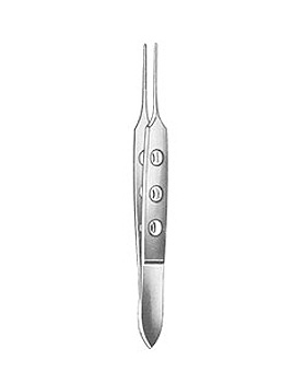 BISHOP-HARMON, Irispinzette, anatomisch, 8,5cm, gerade, fein, Allgaier Instrumente, medishop.de