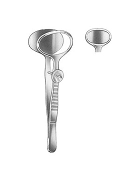 DESMARRES, Chalazionspinzette, 9cm, Figur 1, 20mm, Allgaier Instrumente, medishop.de