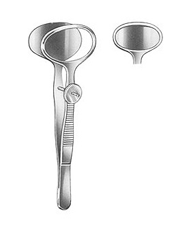 DESMARRES, Chalazionspinzette, 9cm, Figur 2, 26mm, Allgaier Instrumente, medishop.de