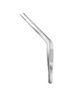 TROELTSCH, Nasentamponpinzette, 17cm gerieft, Allgaier Instrumente, medishop.de