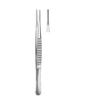 DE BAKEY, Gefpinzette, 15cm, Maulbreite 1,5mm, Allgaier Instrumente, medishop.de