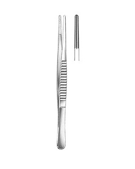 DE BAKEY, Gefäßpinzette, 30cm, Maulbreite 2,8mm, Allgaier Instrumente, medishop.de